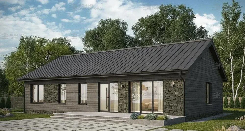 Проект Одноэтажный дом 18 на 10, 146 м2