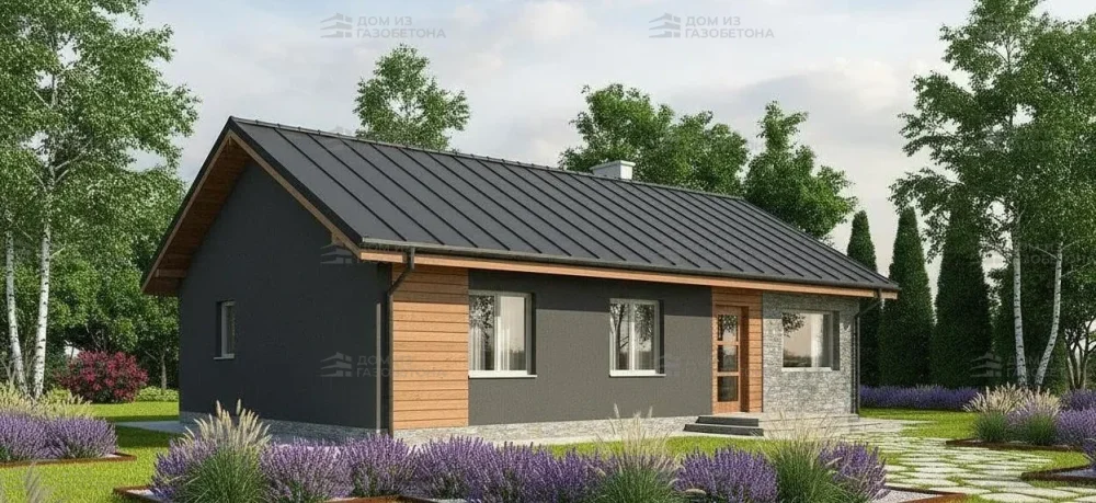 Проект Двухэтажный дом 19 на 10, 173 м2