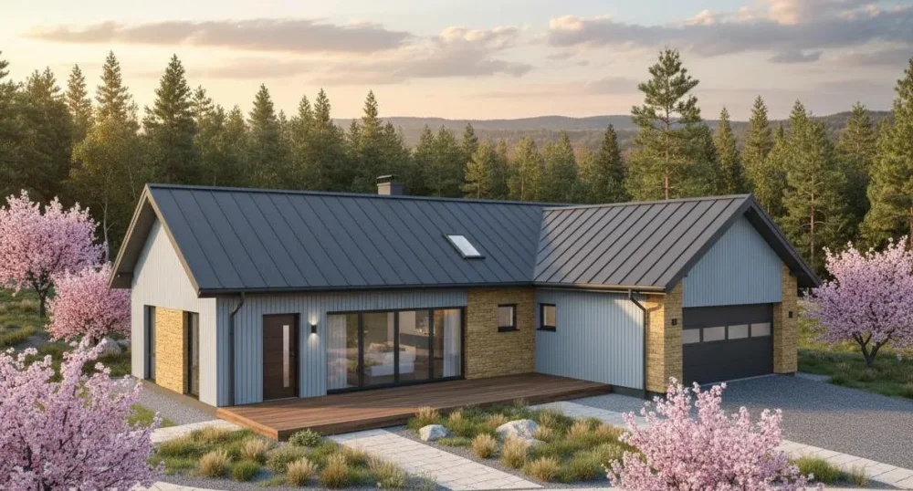 Проект Двухэтажный дом 16 на 16, 230 м2